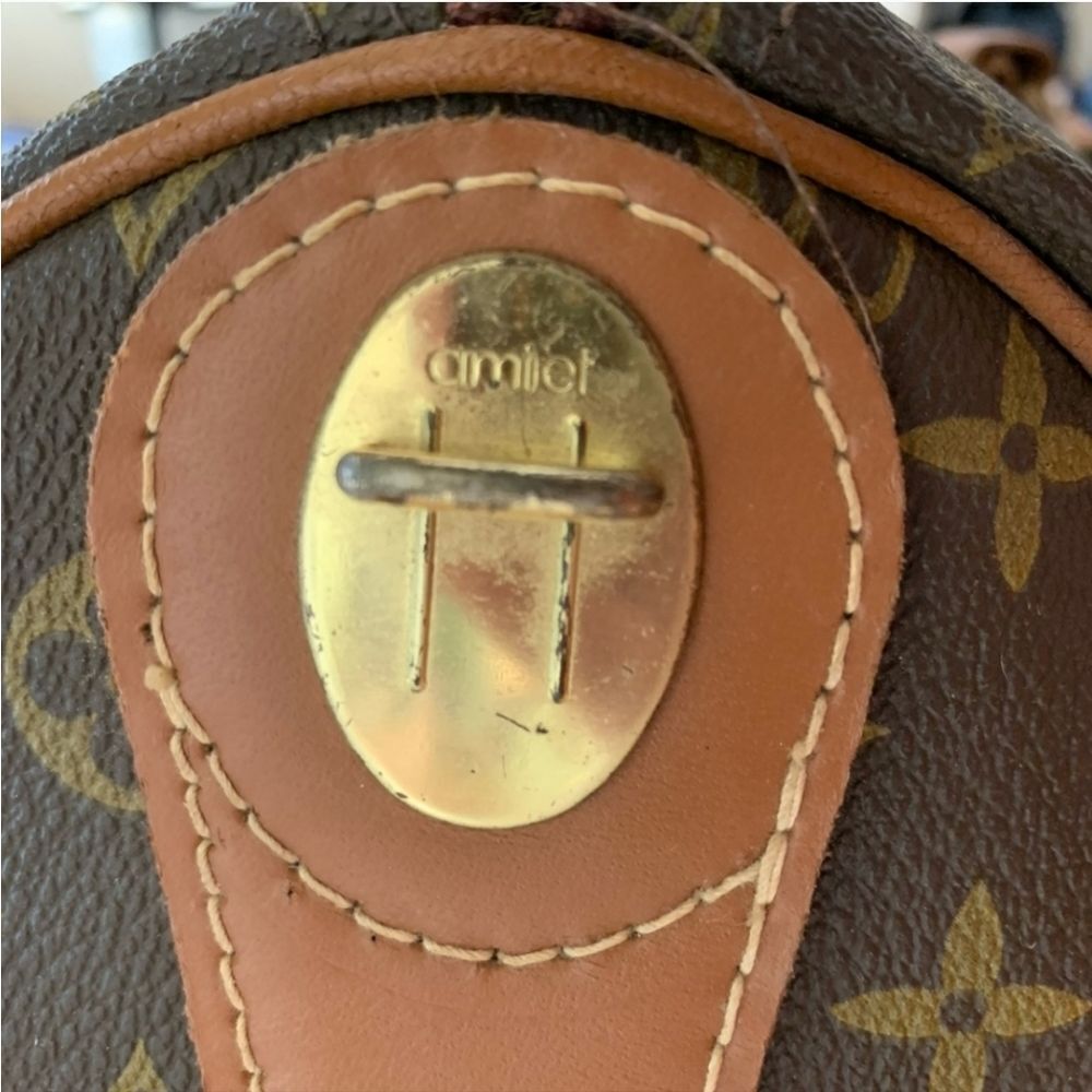 🐢 Louis Vuitton Ultra Rare French Co USA Keepall - Picture 15 of 16